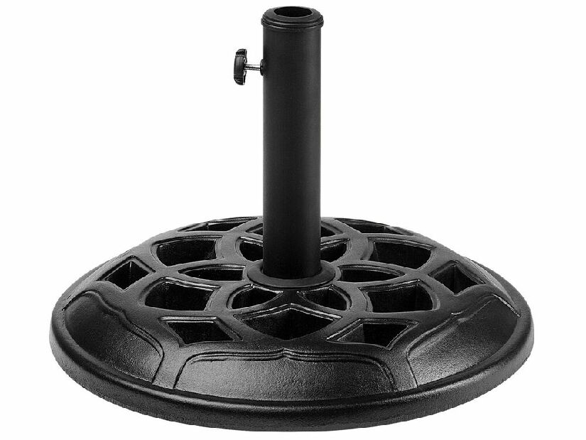 Cadru pentru umbrelă de grădină 50 cm ELFIR (beton) (cerc) (negru)