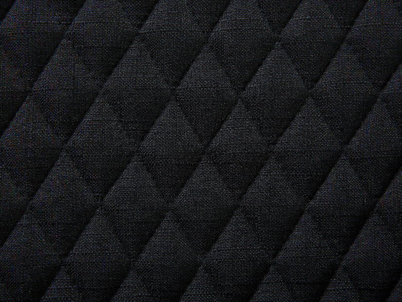 Scaun de sufragerie SOHO (stofă) (negru)