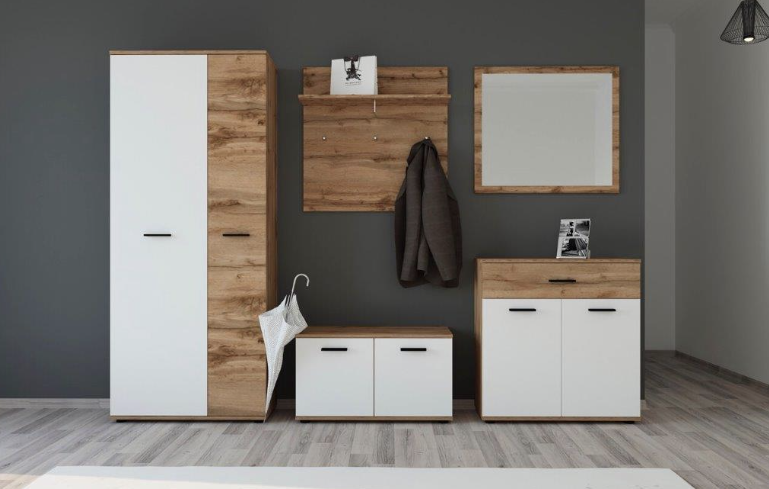 Holul Scot  conține 1x Panou cuier și
1x Dulap pantofi. Aranjare eficientă a holului?