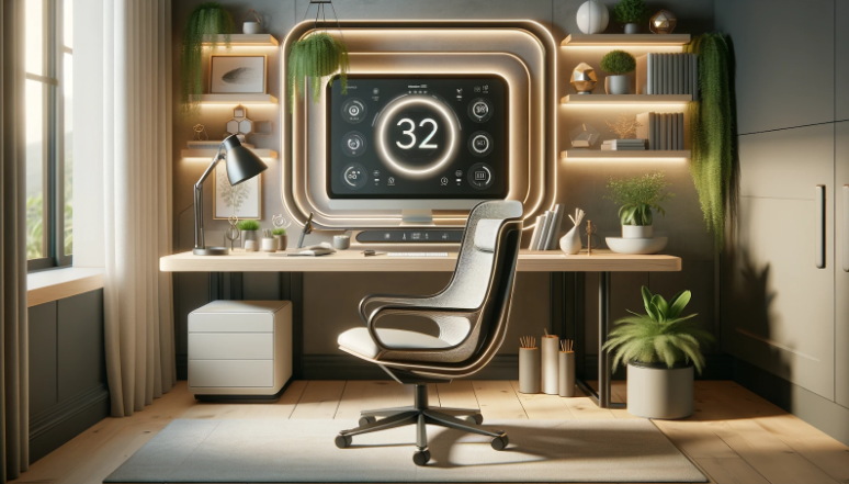 Amenajati biroul de acasa confortabil si nu uitati deasemenea de sanatatea sederii. 