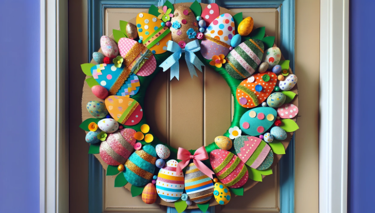 Coroană de Paște veselă. DECORAȚIUNI DE PAȘTE PENTRU FIECARE CASĂ?