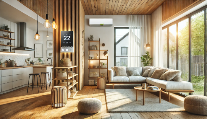 Să trăim eficient energetic, recomandam corpuri de iluminat Led, canapea extensibilă crem.