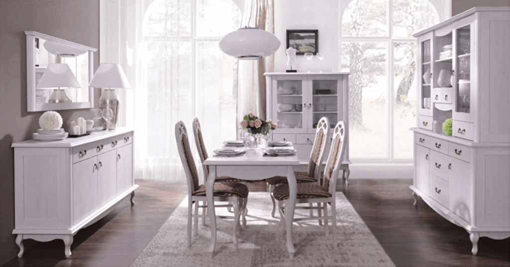 Industria mobilei - Comodă Valiara DA12 (Alb)