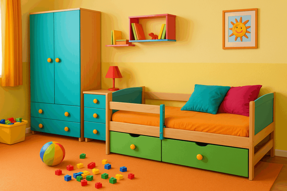 Mobilier de dormitor pentru copii