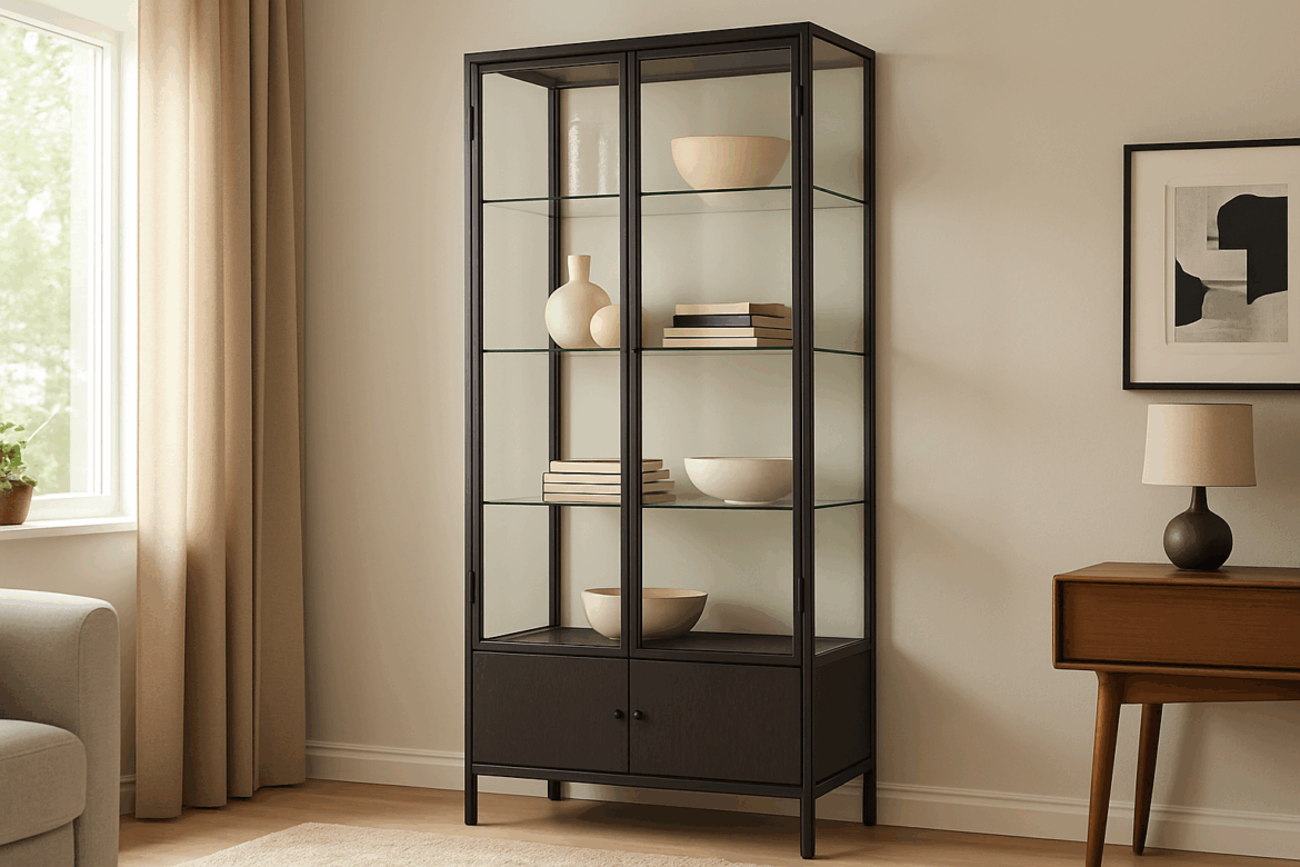 Vitrine și dulapuri cu sticlă