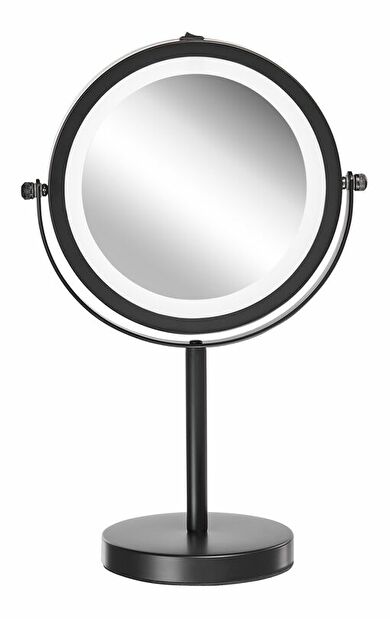 Oglindă machiaj ø 17 cm Tucha (negru)