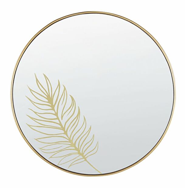 Oglindă de perete Shell (auriu) 