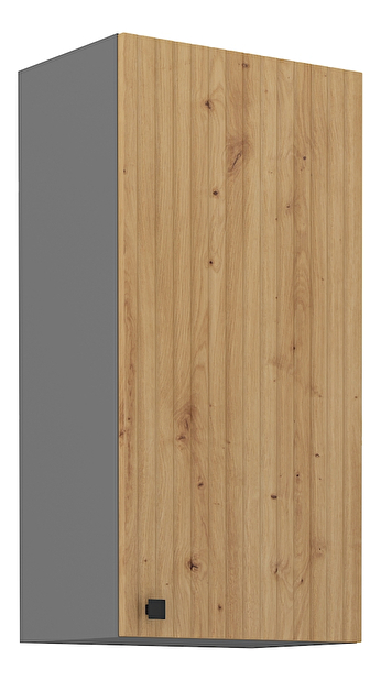 Dulap superior de bucătărie Avantoe 45 G-90 1F (Stejar artisan + Antracit)