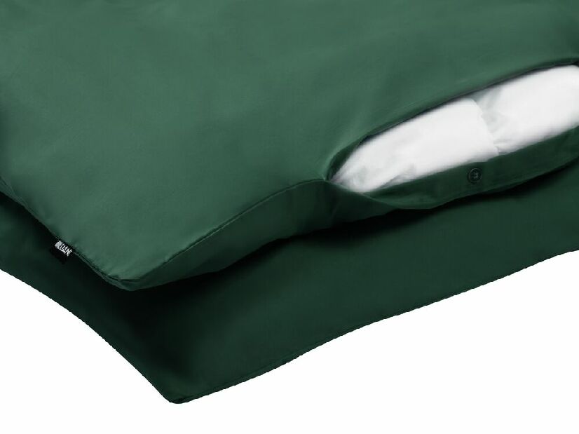 Lenjerie pat 155 x 220 cm Hunter (verde) (complet cu fețe de pernă)