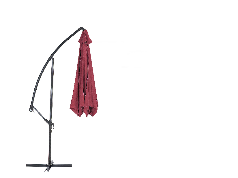 Umbrelă de grădină 300 cm RAVONA (metal) (roșu închis) *vânzare stoc