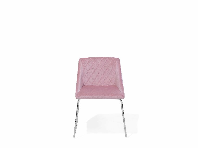 Set 2 buc. scaune pentru sufragerie Aricata (roz)