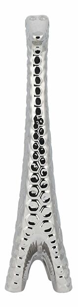Figurină decorativă KASSEL 36 cm (sticlă laminat) (argintiu)