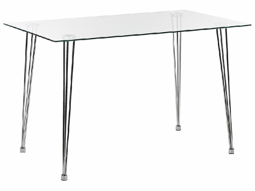 Masă de sufragerie Weston (argintiu) (pentru 4 persoane)