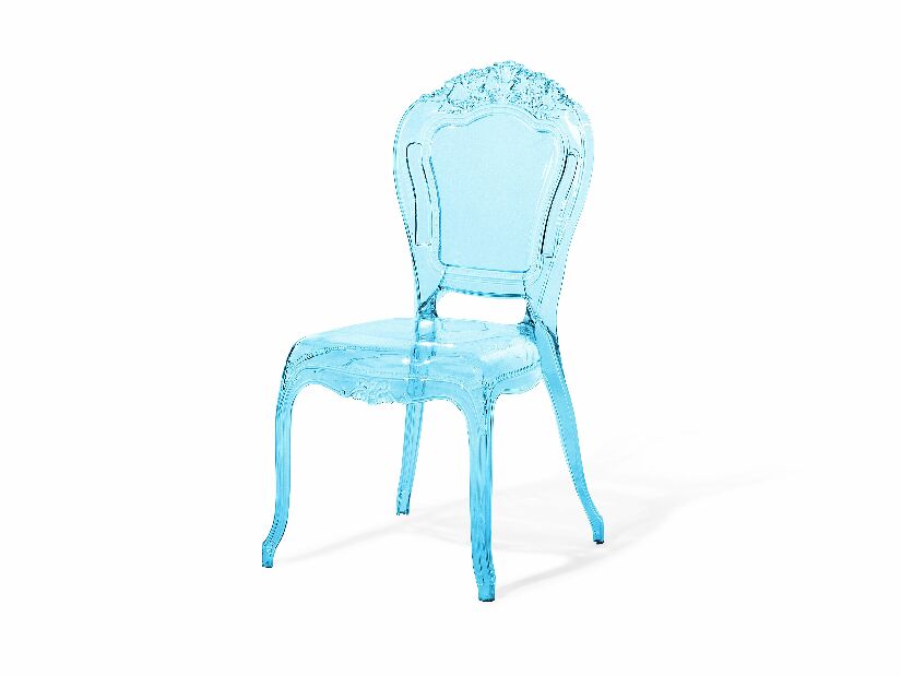 Set 2 buc. scaune pentru sufragerie Vitton (albastru)