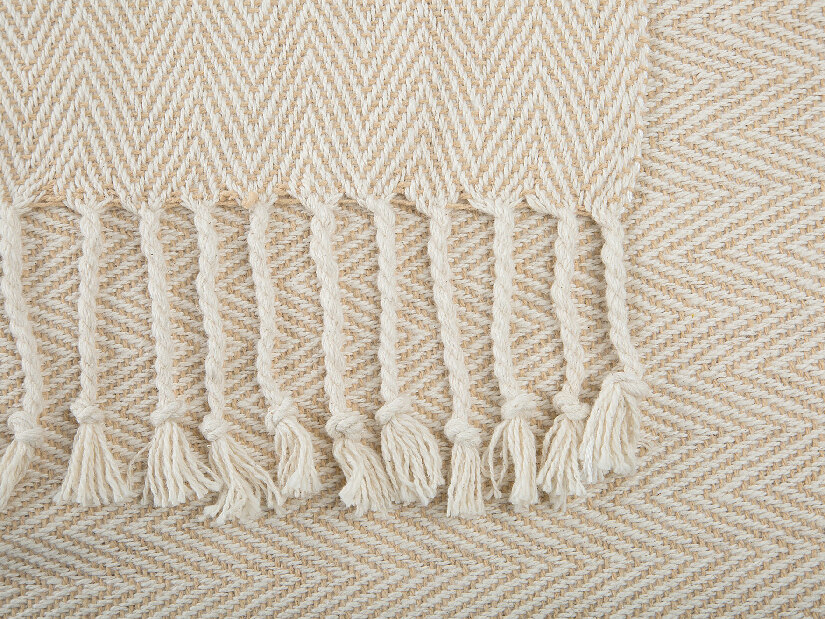 Pătură 160x130 cm TUENA (textil) (bej)