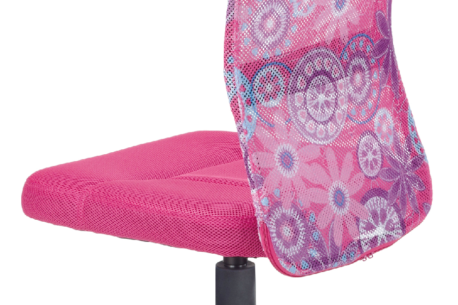 Scaun pentru copii Kellie-2325 PINK (roz + negru) *vânzare stoc