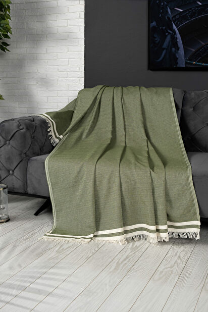 Cuvertură pentru canapea 170 x 230 cm Alenea (Verde)