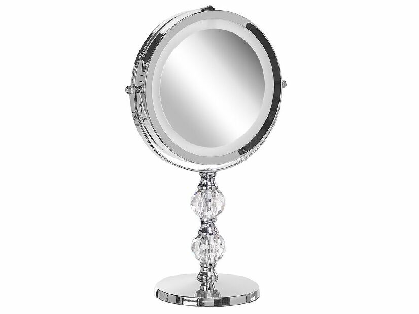 Oglindă machiaj ø 18 cm Clier (argintiu)