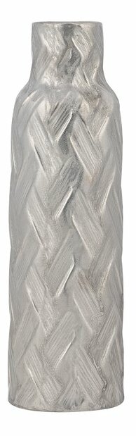 Vază BERGEN 34 cm (sticlă laminat) (argintiu)