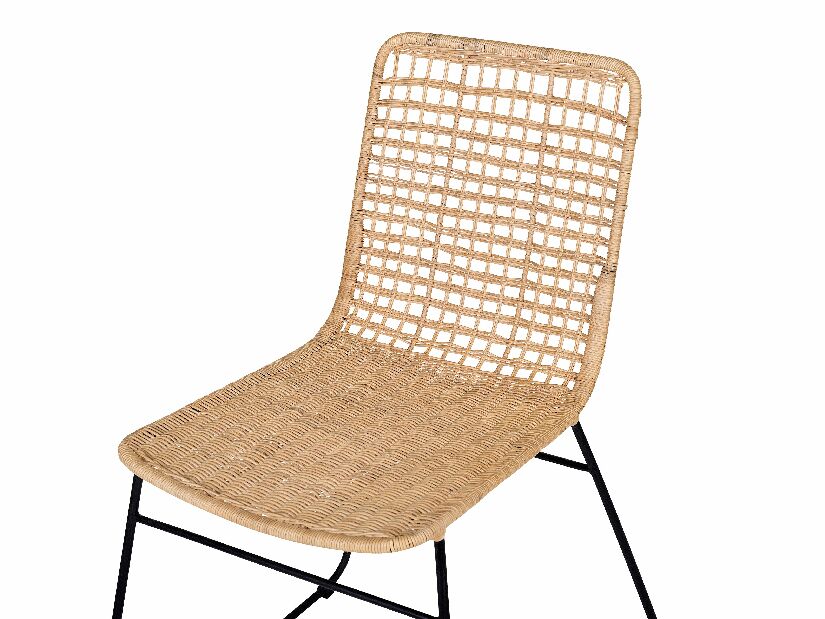 Set 2 buc. scaune pentru sufragerie Burito (bej nisipiu)