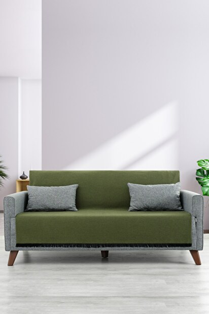 Cuvertură pentru canapea 200 x 200 cm Lalia (Verde)