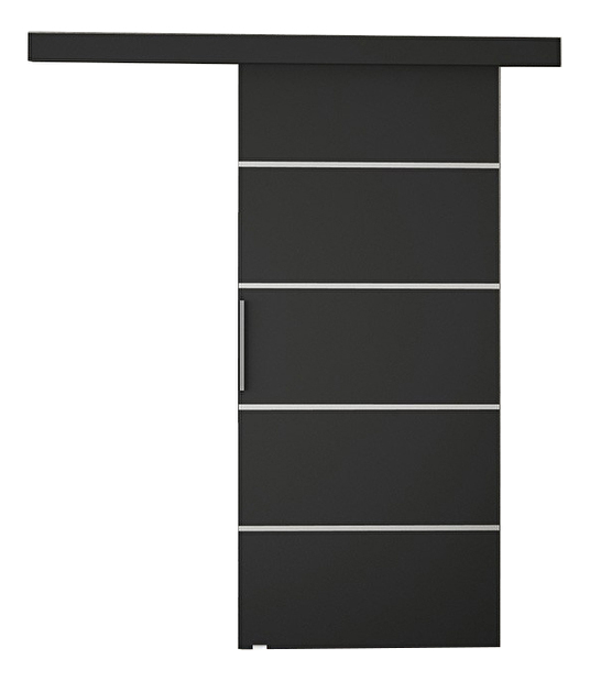 Uși culisante Larouche 3 (Negru mat)