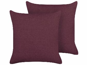 Set 2 buc perne decorative 45 x 45 cm Saggi (violet)
