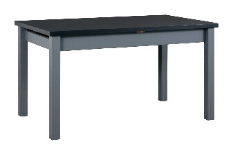 Masă de sufragerie Mitchell 1 XL (negru + grafit) (pentru 6 până la 8 persoane)