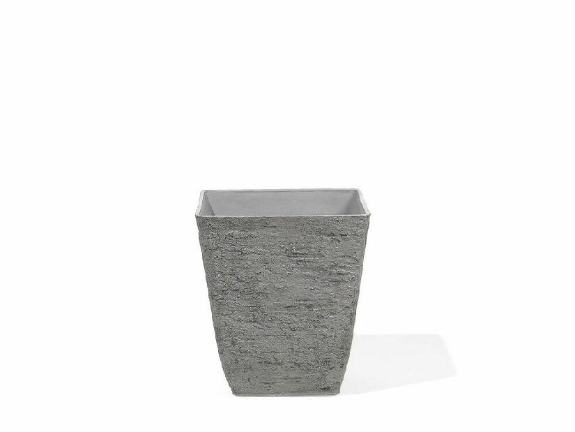 Ghiveci DOLES 43x39x39 cm (piatră) (gri)