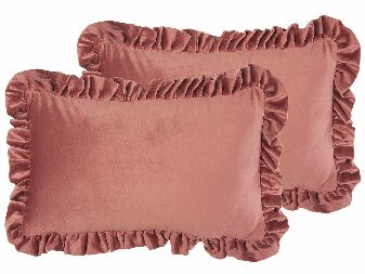 Set 2 buc perne decorative 42 x 42 cm Kalan (roz)