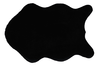 Covor blană artificială 60x90 cm Rarea New (negru)