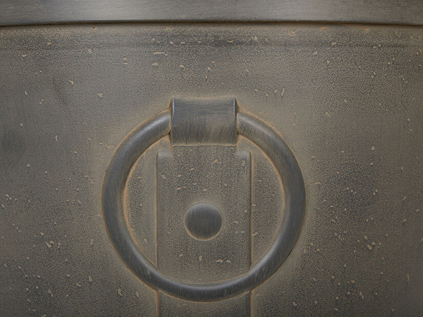 Ghiveci VENLO 37x41x41 cm (sticlă laminat) (maro)