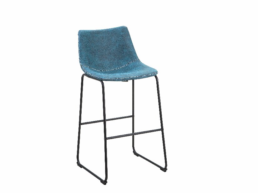Set scaune tip bar 2buc. Franklin (albastru)