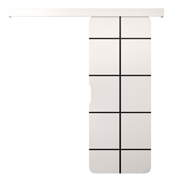 Uși culisante Oneil III (alb mat + alb mat)