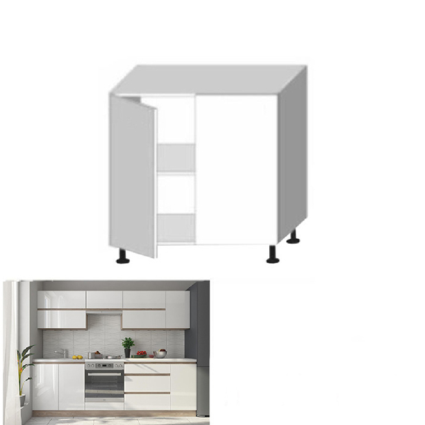 Dulap inferior de bucătărie D80 Lilouse