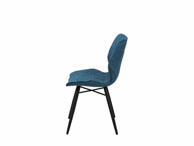 Set 2 buc. scaune pentru sufragerie Lissa (albastru)