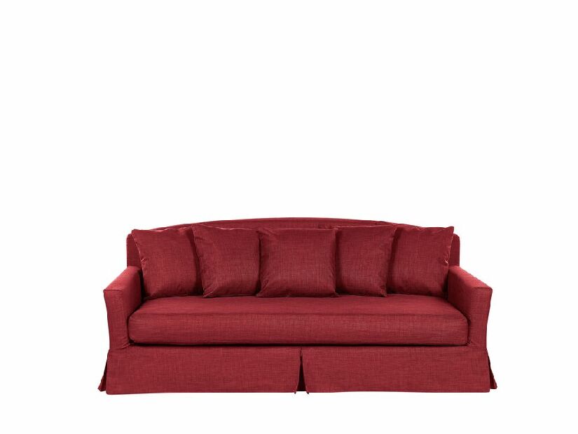 Canapea trei locuri GALOREA (roșu)