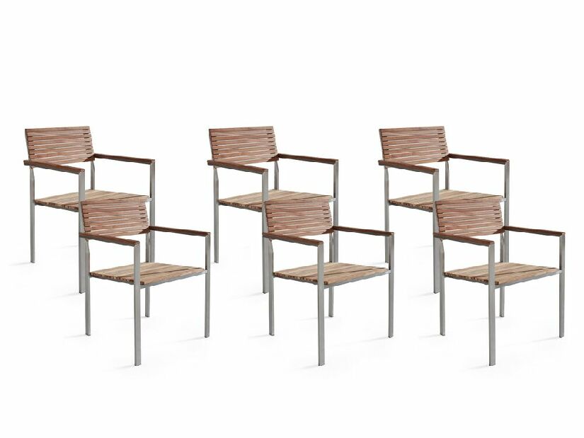 Set scaune 4 buc. Veneto (lemne deschis)