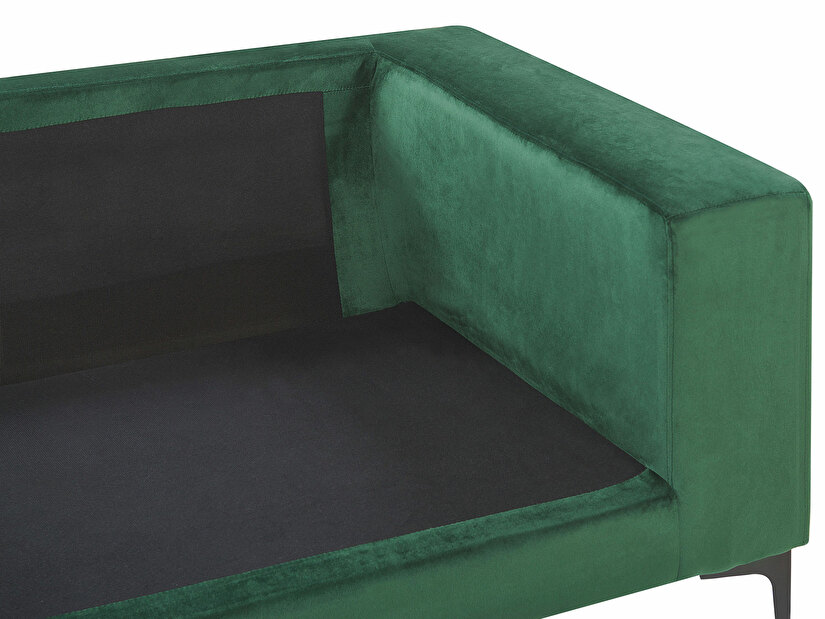 Canapea 3 locuri VEDISO (poliester) (verde)