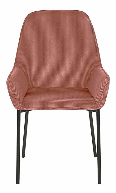 Set 2 buc. scaune de sufragerie LARNO (roz)
