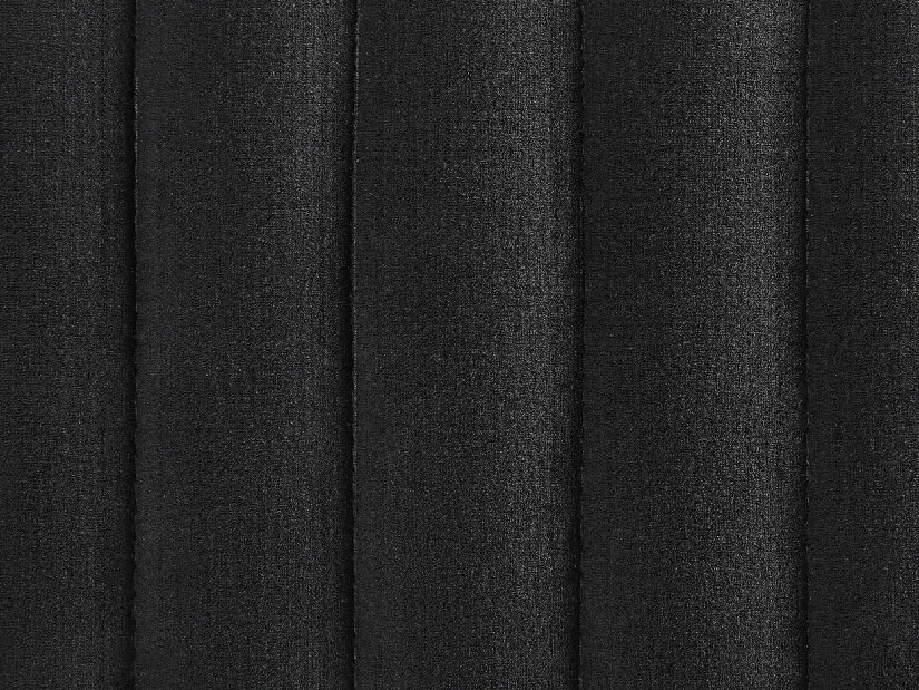 Taburet DATIO (stofă) (negru)