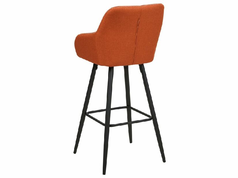Set 2 buc scaun tip bar Donna (portocaliu)