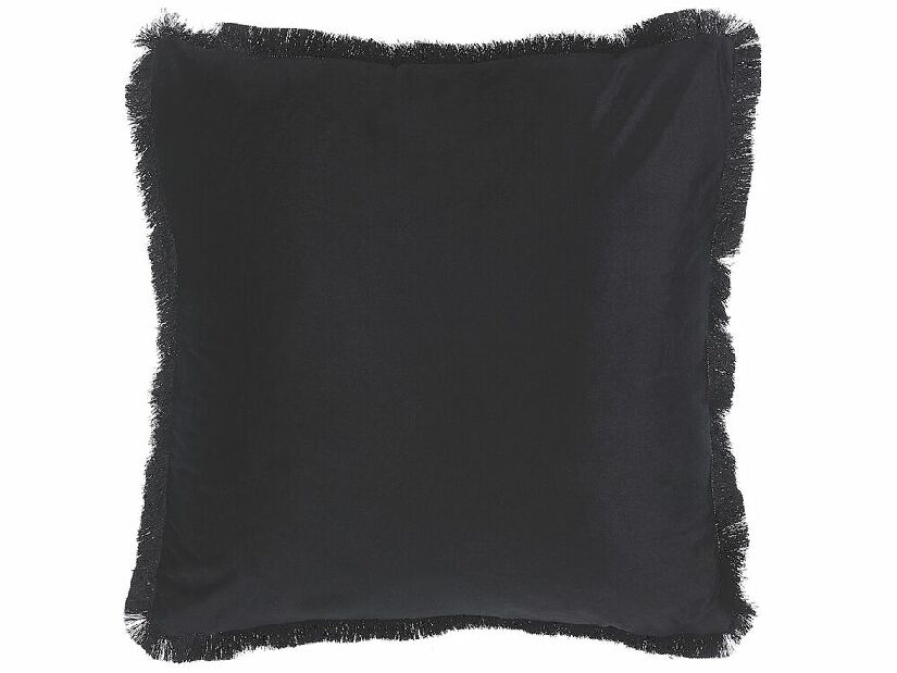 Set 2 buc perne decorative 45 x 45 cm Ramty (negru)