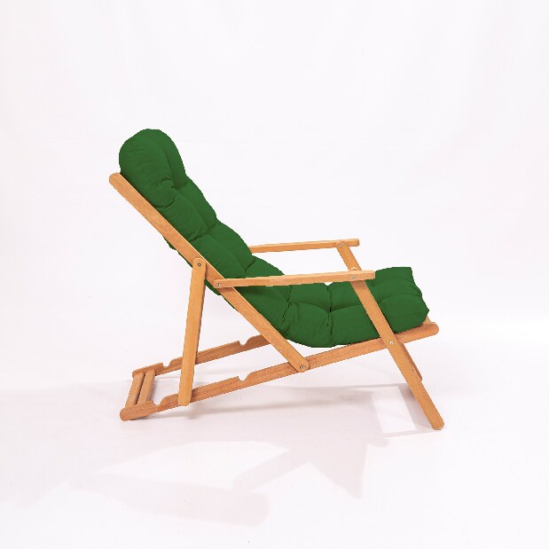 Set masă scaune de grădină (3 buc) Minnie (verde + natural)