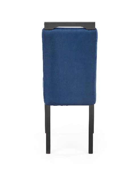 Scaun de sufragerie Centura (albastru + negru)