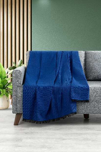 Cuvertură pentru canapea 200 x 160 cm Lalia (Albastru)