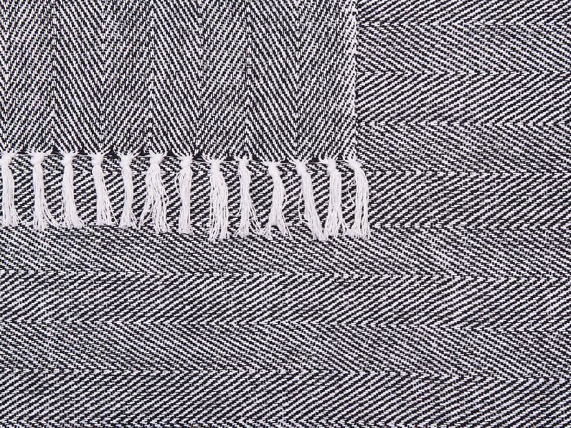 Pătură 160x130 cm TANAMI (textil) (negru)