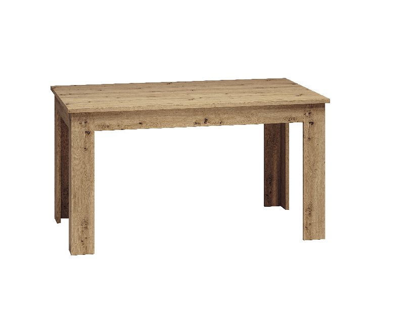 Masă de sufragerie Anika 14 (stejar artisan) (pentru 6 și mai multe persoane)