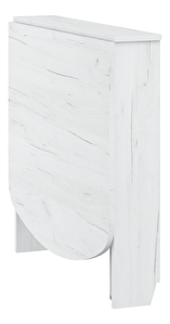 Masă de sufragerie Elston 6 (craft alb) (pentru 2 persoane)