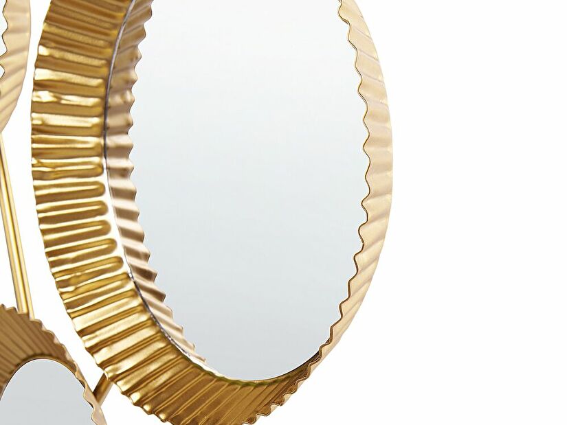 Oglindă de perete Waittres (auriu) 